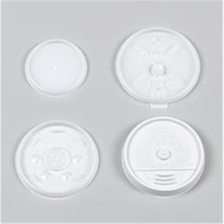 Dart Dart DCC12SL Translucent Lid with Straw Slot - 1000-Case DCC 12SL